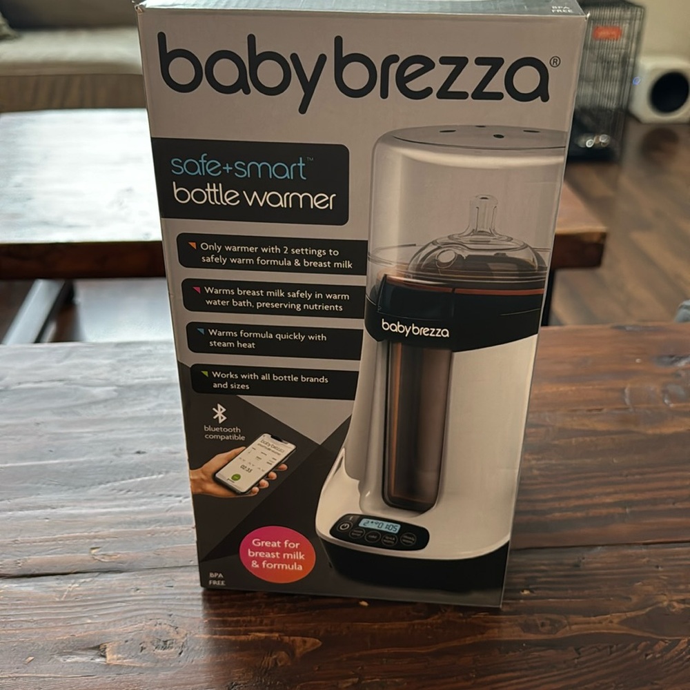 NWT Baby Brezza Safe + Smart Bottle Warmer